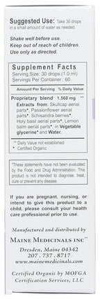 Maine Medicinals Relax + Restore Alcohol-Free Herbal Stress Support - 2 fl oz - image 3