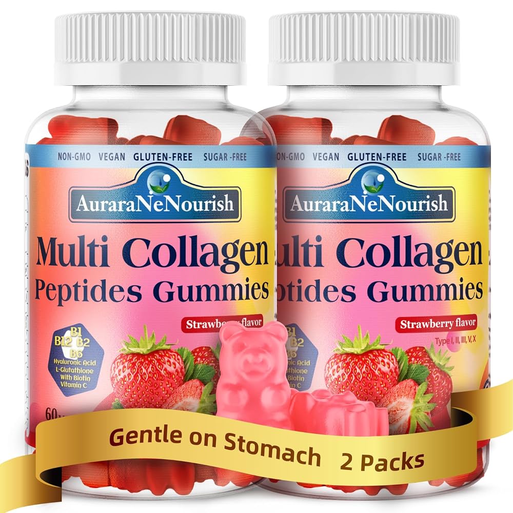 AuraraNeNourish Multi Collagen Peptides Gummies