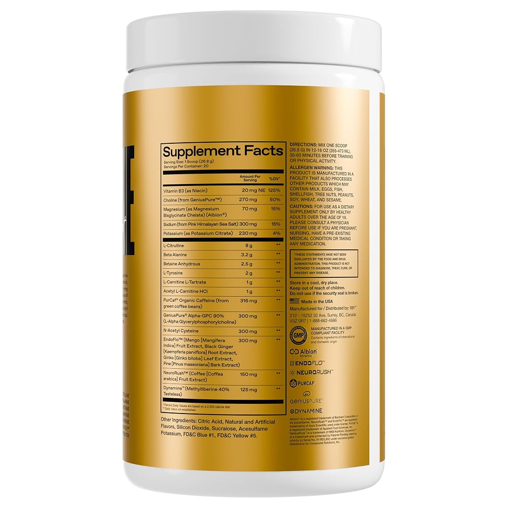 ONE OF ONE Loaded Pre-Workout