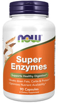 NOW Foods Super Enzymes Digestive Support - 90 Capsules
