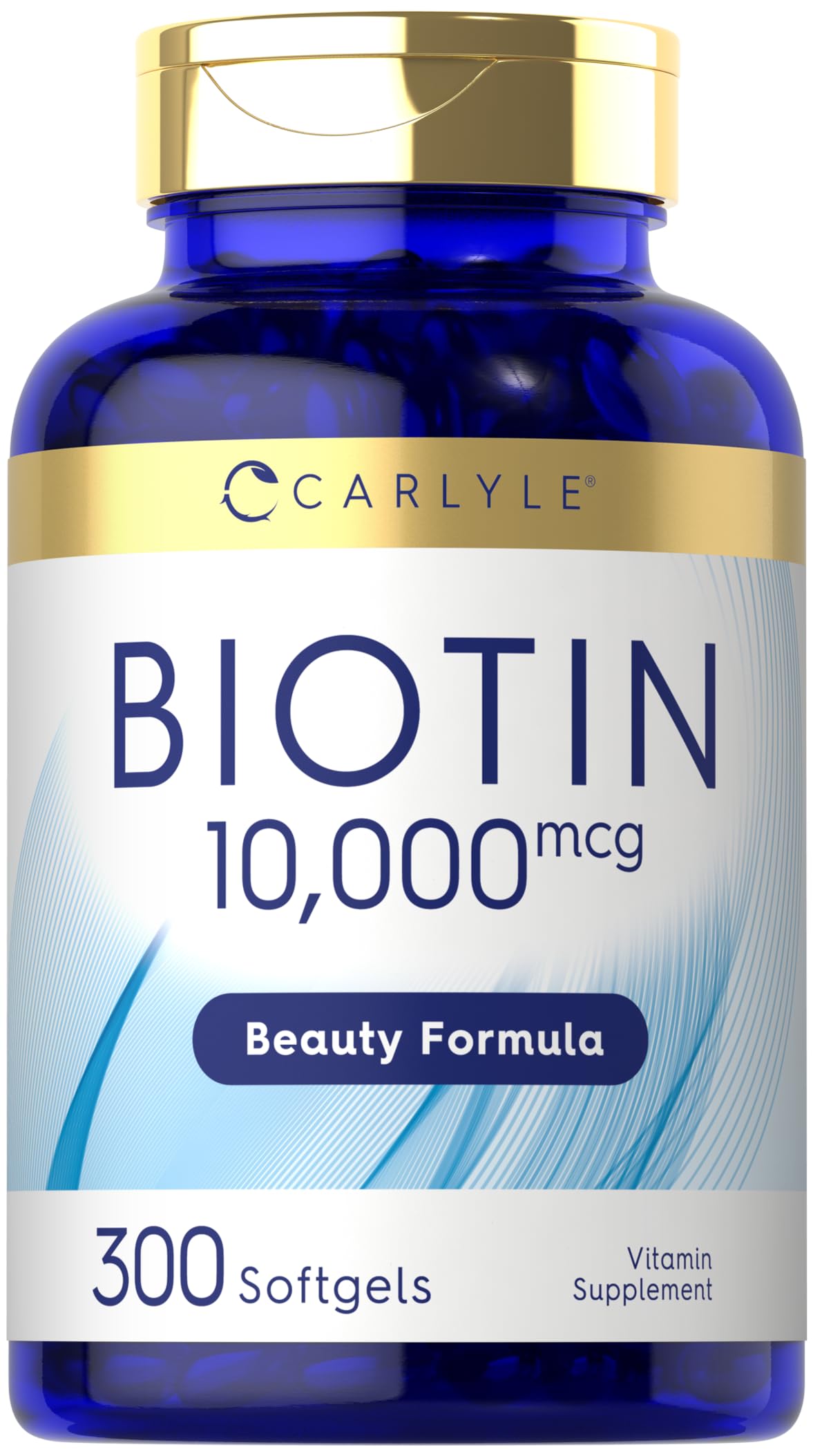 Carlyle Biotin 10000mcg - 300 Softgels