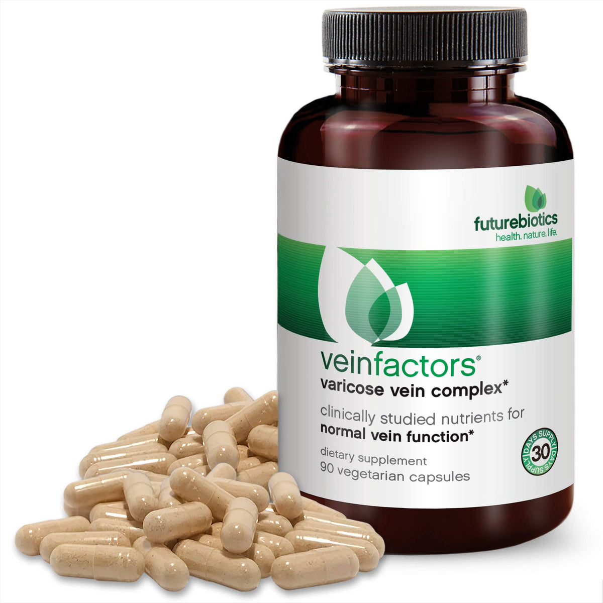 Futurebiotics VeinFactors Circulatory Support - 90 Vegetarian Capsules - image 4