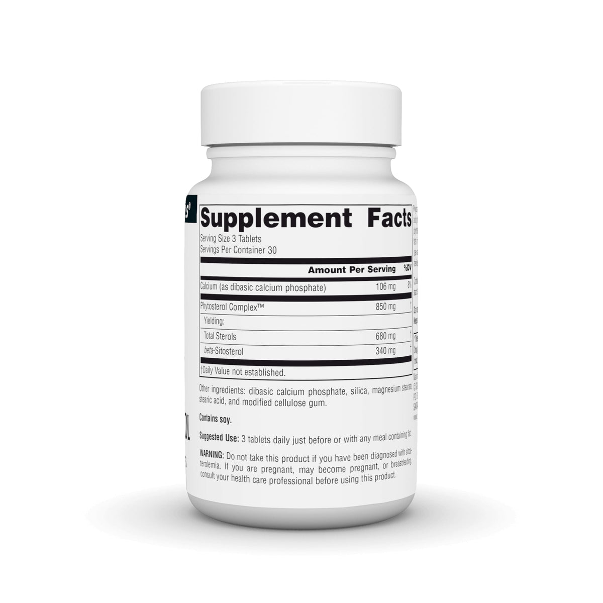 Source Naturals Phytosterol Complex 113 mg - 90 Tablets - image 3