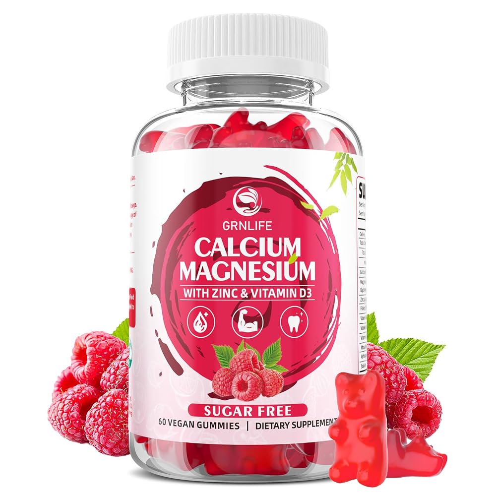 GrnLife Calcium Magnesium Zinc Gummies with Vitamin D3