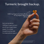 Sunergetic Organic Turmeric Supplement Joint Support - 60 Tablets - image 7