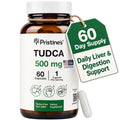PRISTINE'S TUDCA 500mg Liver & Bile Flow Support - 60 Capsules