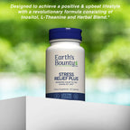Earth's Bounty Stress Relief Plus - 60 Vegetarian Capsules - image 7