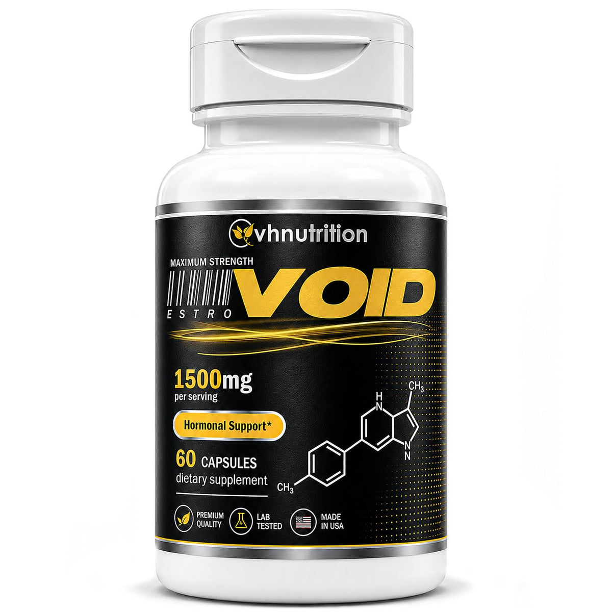 VH Nutrition EstroVoid Estrogen Blocker for Men - 60 Capsules