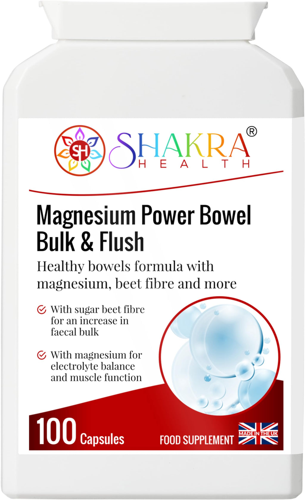SH SHAKRA HEALTH Shakra Health Magnesium Power Bulk & Flush - 1 Count