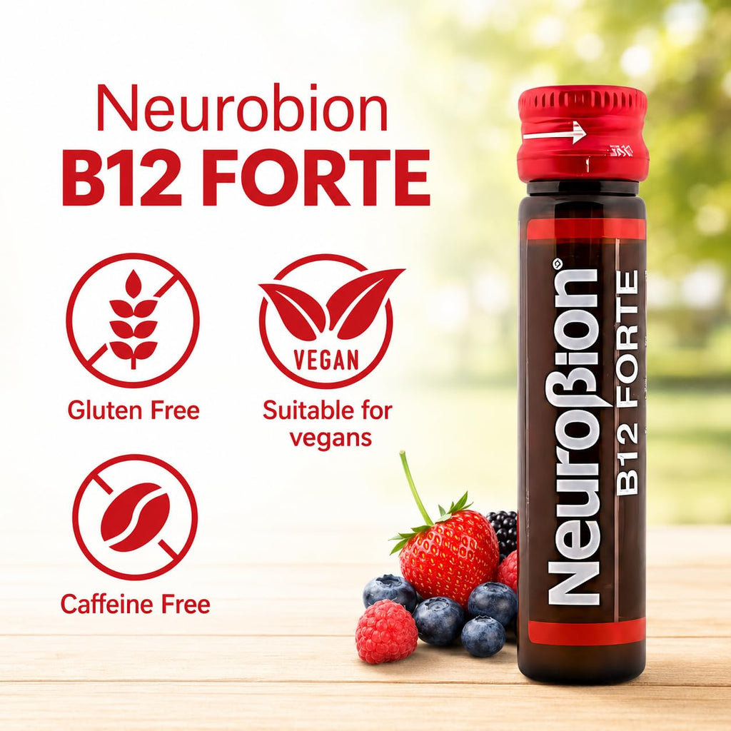 Neurobion Forte Vitamin B Complex Liquid Shots - 10 Vials - image 3