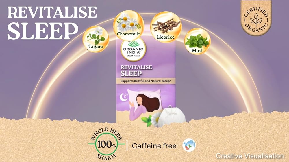 Organic India Tulsi Sleep Tea Organic - 18 Count - image 3