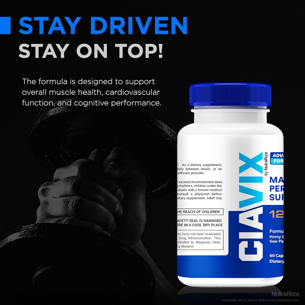 NutraRize Ciavix Capsules for Men Multivitamin - 120 Capsules - image 5