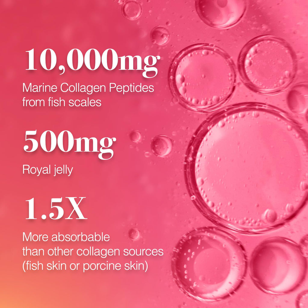 AFC Tsubaki Ageless Marine Collagen Drink with Royal Jelly - 3 Pack - image 3