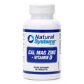 Natural Systems Calcium Magnesium Zinc Vitamin D - 60 Tablets