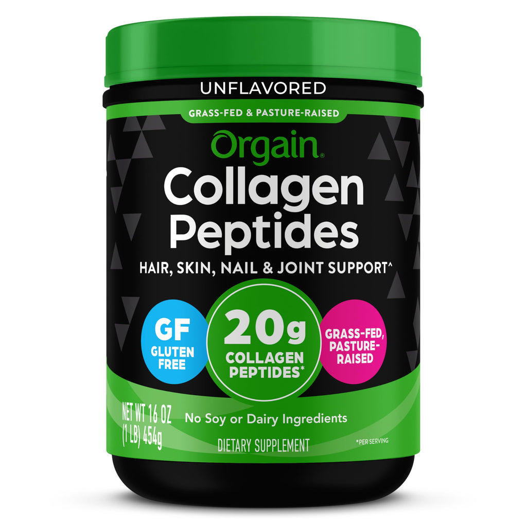 Orgain Hydrolyzed Collagen Peptides Powder - 1 lb