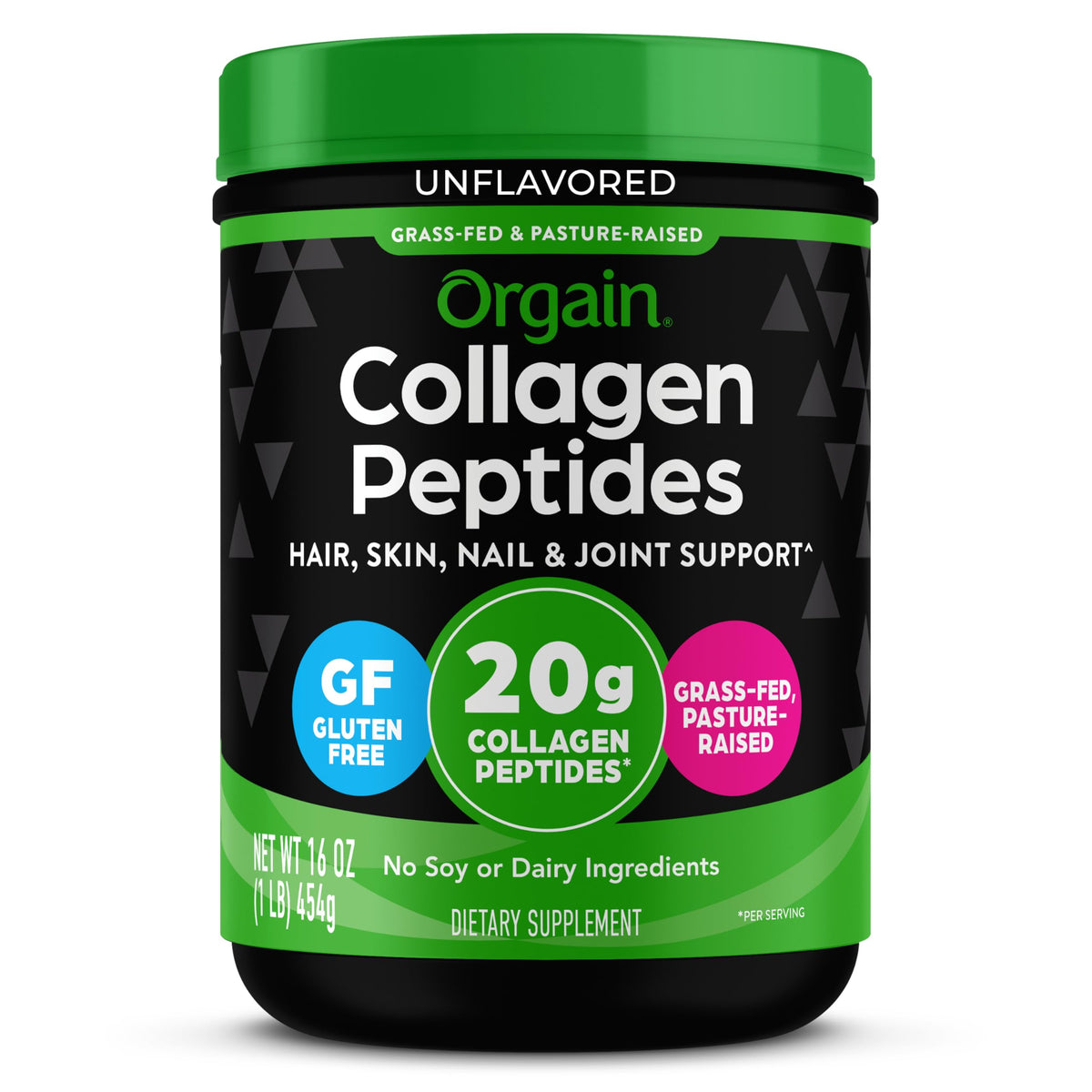 Orgain Hydrolyzed Collagen Peptides Powder - 1 lb