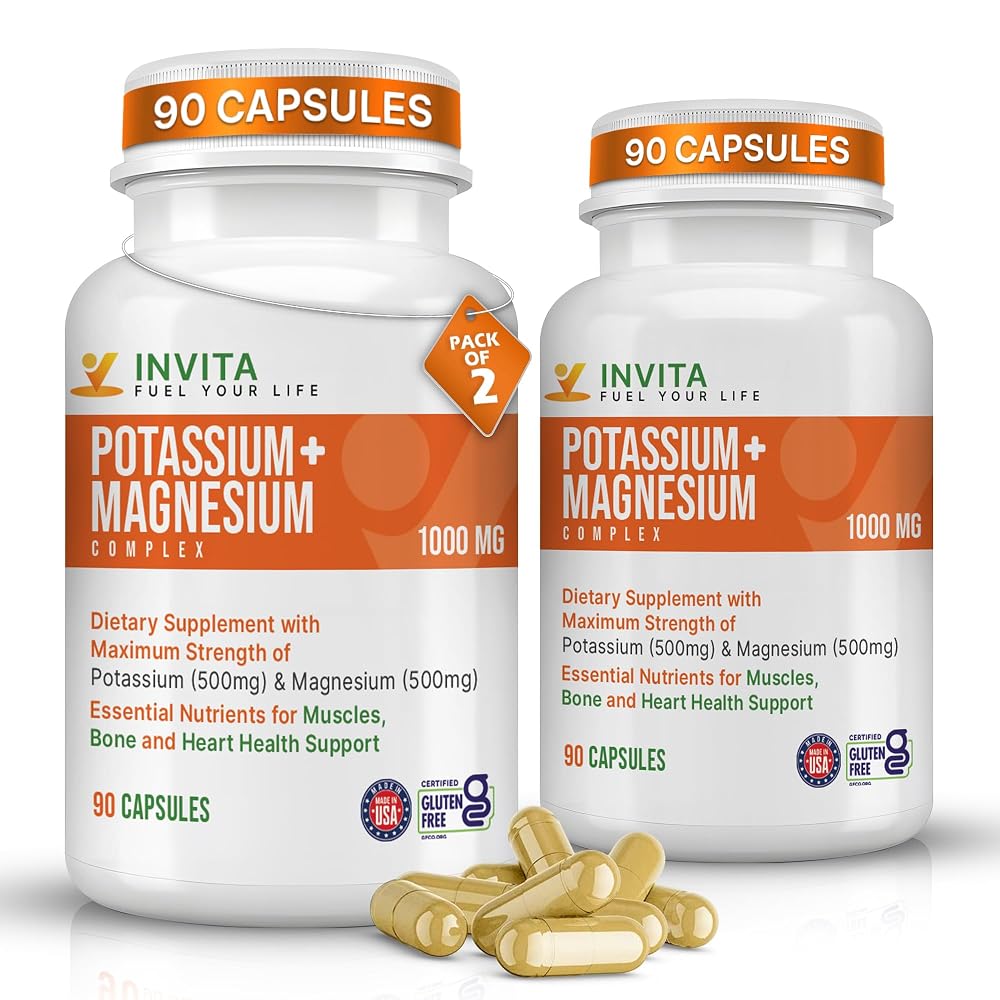 INVITA Potassium Magnesium Complex 1000 mg