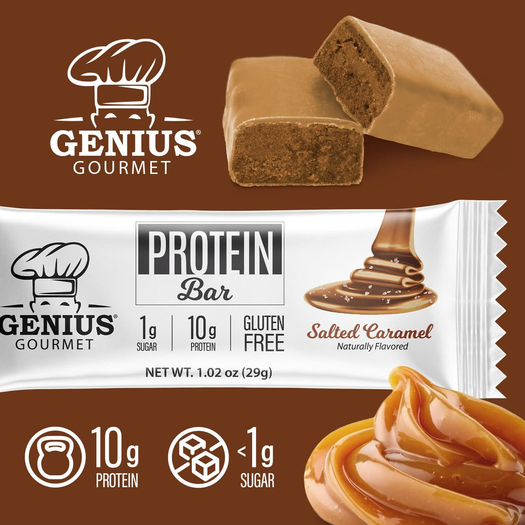 Genius Gourmet Gluten Free Keto Protein Bar