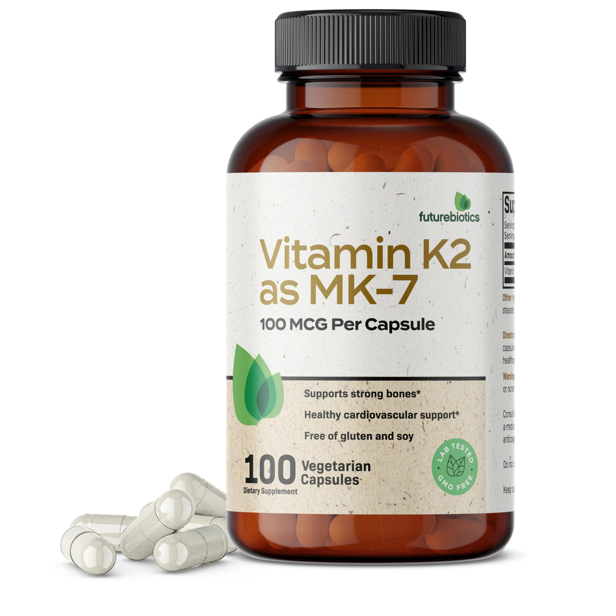 Futurebiotics Vitamin K2 as MK-7 100 mcg