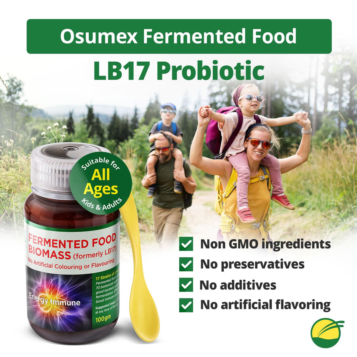 Osumex LB17 Live Probiotics Paste for Digestive Health - 100g - image 4