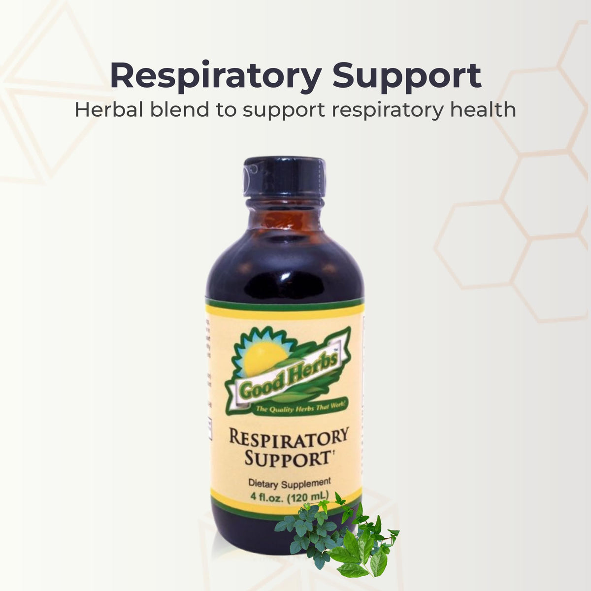 Youngevity Good Herbs Respiratory Support Organic Herbal Supplement - 4 Fl Oz - image 2