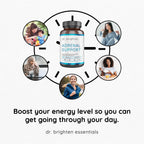 Dr. Brighten Adrenal Support with Ashwagandha - 60 Capsules - image 4