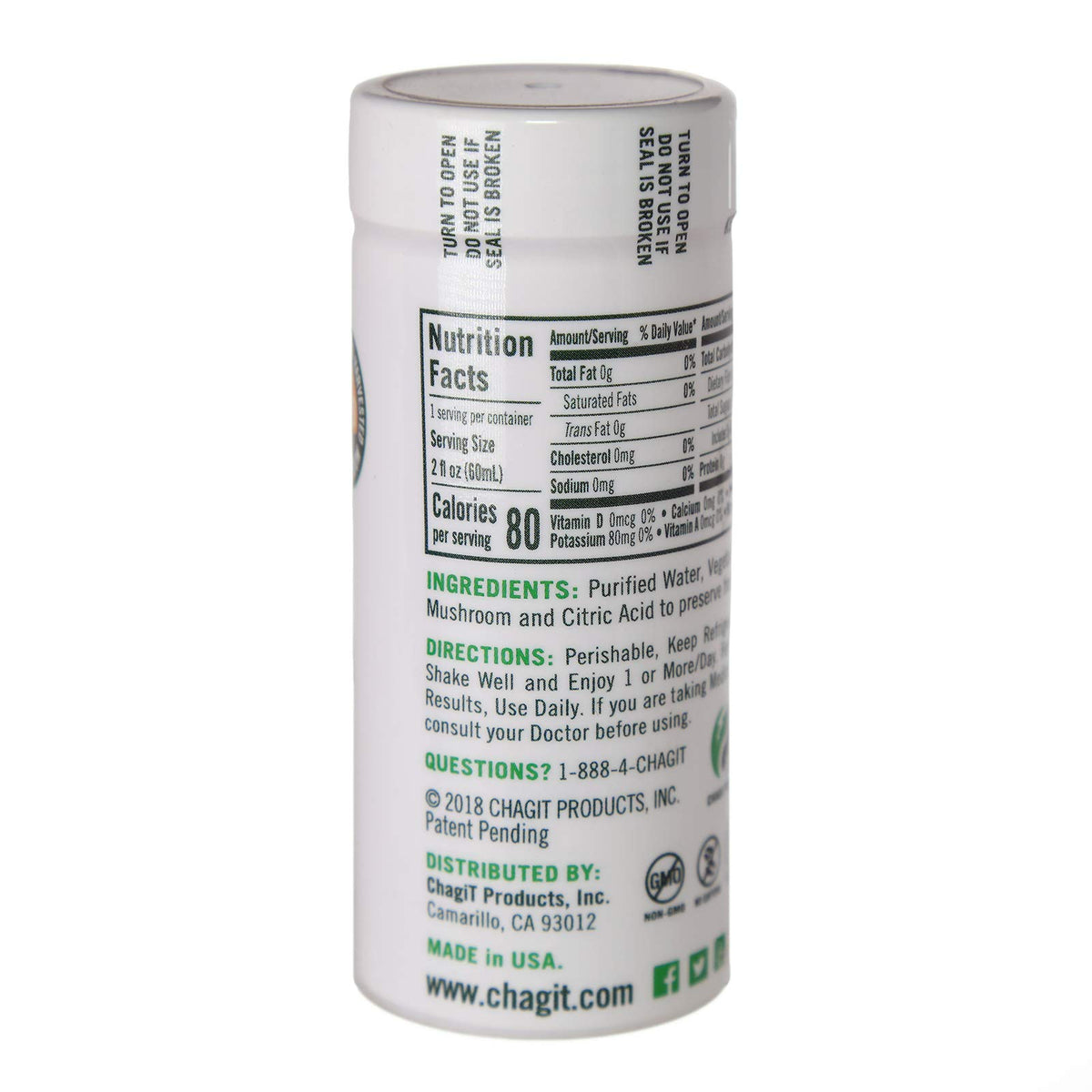 Chagit Chaga Mushroom Shot Immunity Drink - Box of 15 - image 5