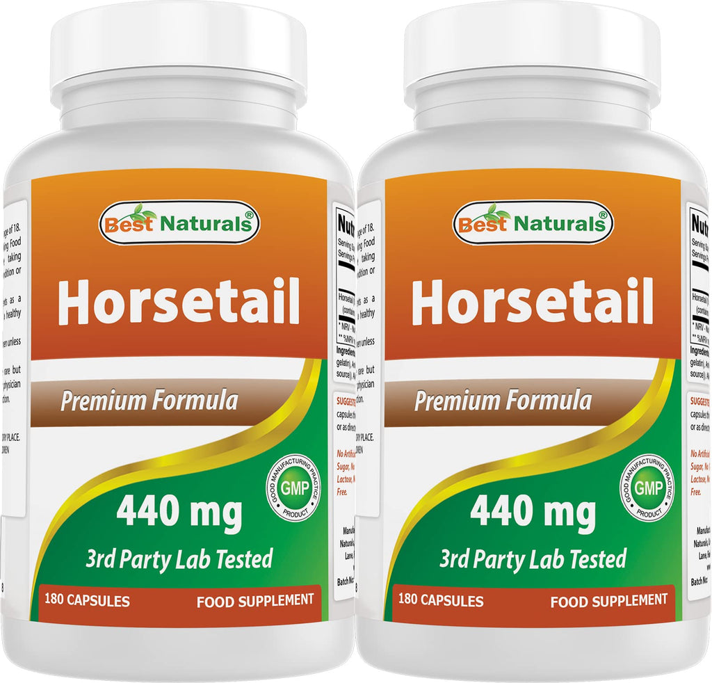 Best Naturals Horsetail 440 mg - 180 Capsules