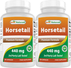 Best Naturals Horsetail 440 mg - 180 Capsules