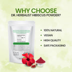 Dr. HERBALIST Hibiscus Powder - 200g - image 4