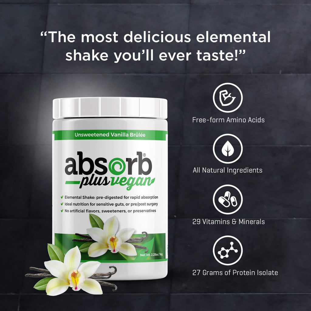 Absorb Plus Vegan Isolate Protein - Gut Health