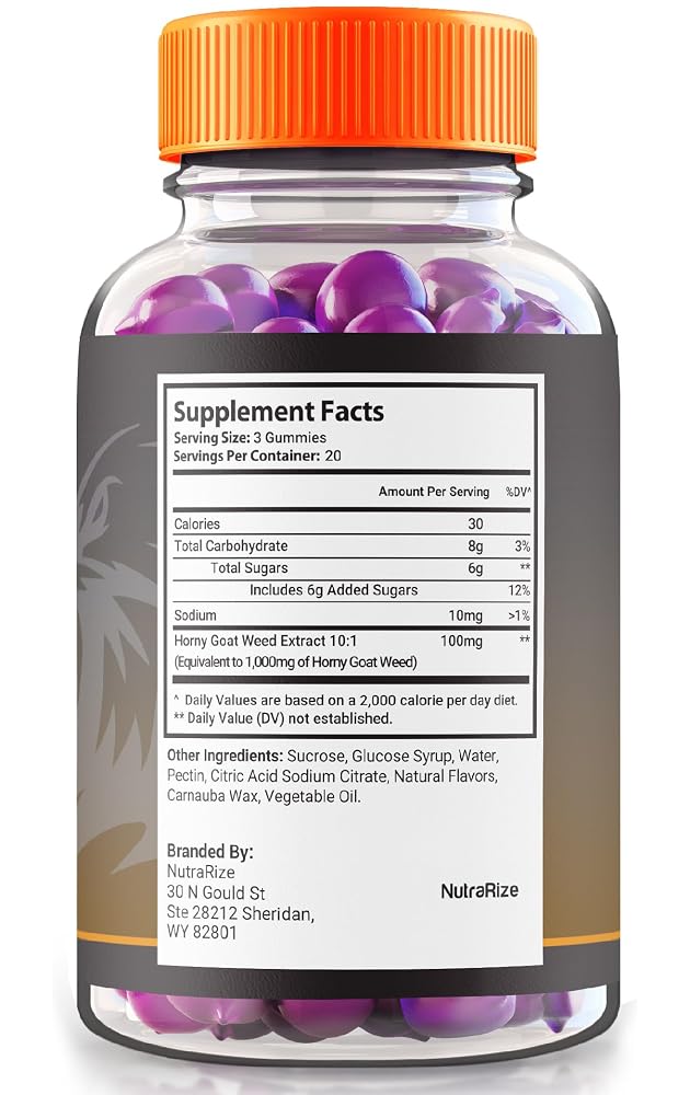 NutraRize Vigor Plux Male Gummies - 60 Gummies - image 2