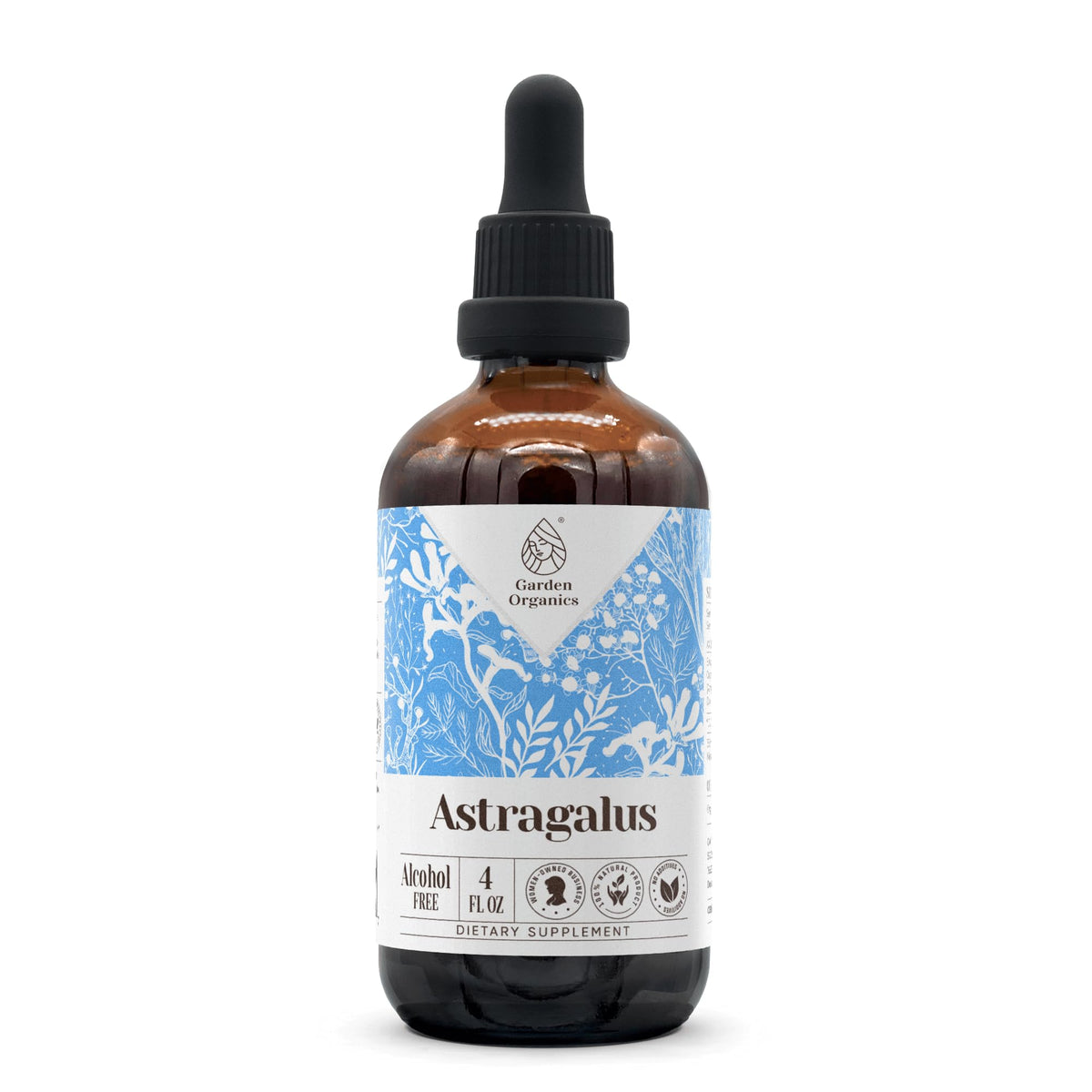 Garden Organics Astragalus Alcohol-Free Natural Tincture Extract