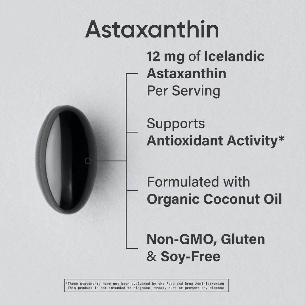 Sports Research Icelandic Astaxanthin 12mg - 60 Softgels - image 2