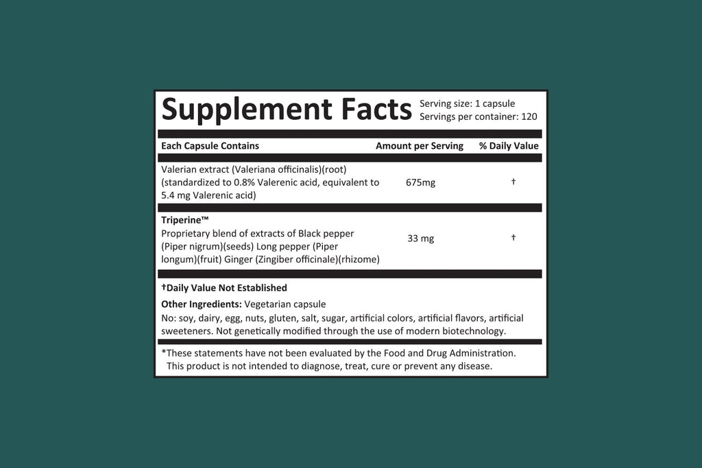 Harmony Nutraceuticals Valerian Ayurvedic Sleep Support - image 3