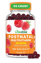 Lifeable Postnatal Multivitamin with Iron - 90 Gummies