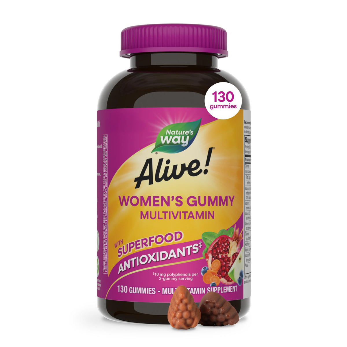 Nature's Way Alive! Women's Multivitamin Gummy - 130 Gummies