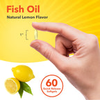 Sundance Fish Oil Omega 3 Supplement 1000mg - 60 Softgels - image 6
