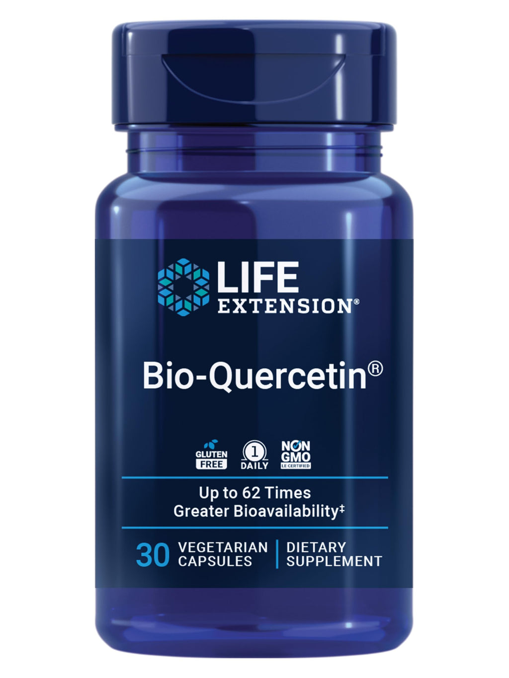 Life Extension Bio-Quercetin Immune & Heart Health Support - 30 Capsules
