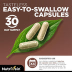 Nutrivein Premium Nootropic Mushroom Supplement 2600 mg - 120 Capsules - image 3