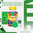 LightSpring Melatonin Gummies 10mg Sleep Support - 70 Gummies - image 2