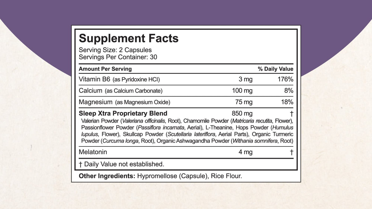 NuBest Sleep Xtra Supports Healthy Sleep for Adults - 60 Capsules - image 4