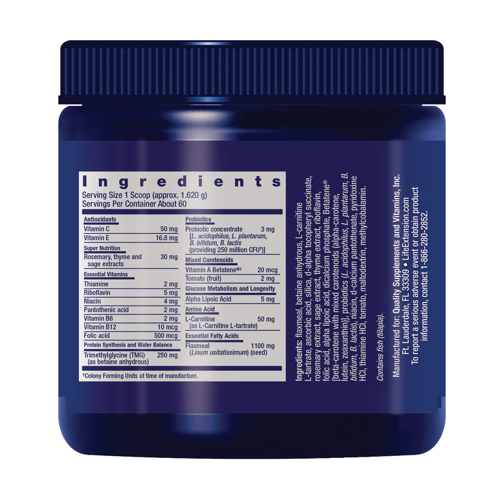 Life Extension Dog Mix Multivitamin Powder - 60 Servings - image 2