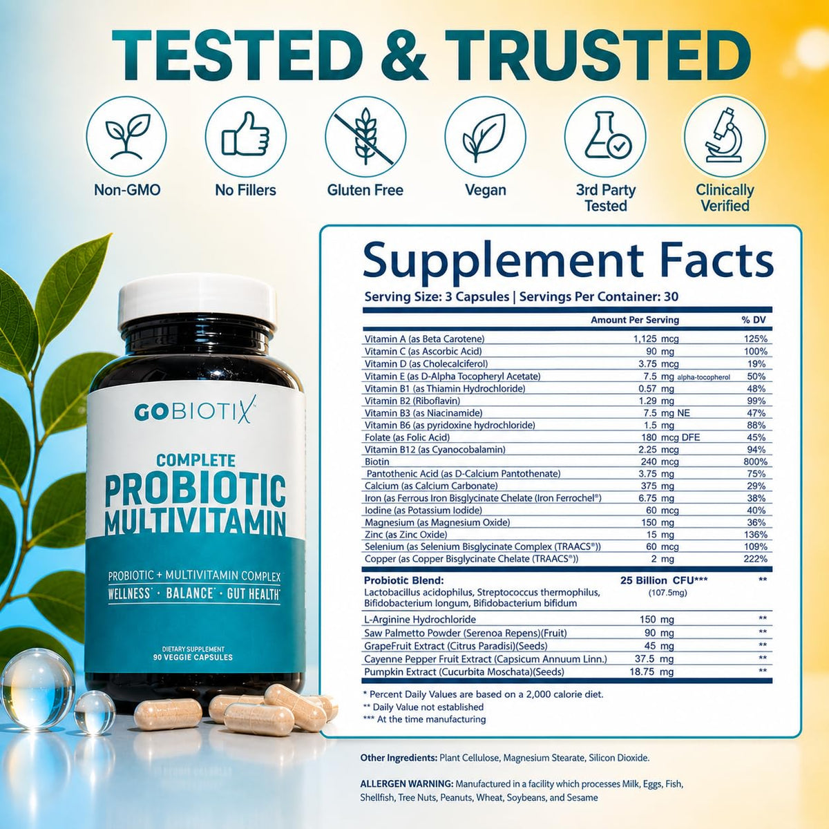 GOBIOTIX Probiotics Parent