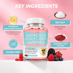 BODUNMSCA Magnesium Bisglycinate Gummies 400mg - 120 Gummies - image 4