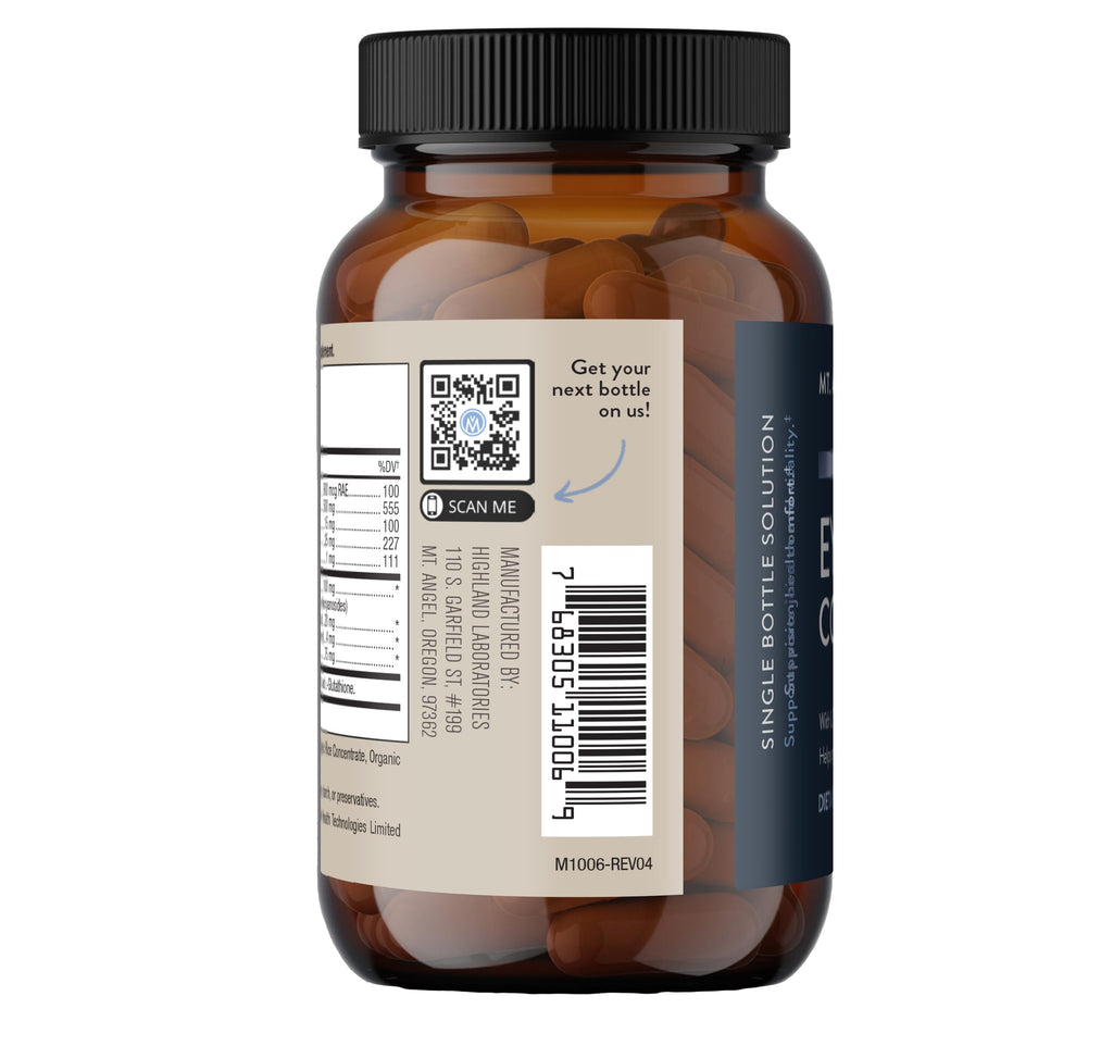 Mt. Angel Vitamins Eye Complete - 60 Vegetarian Capsules - image 4