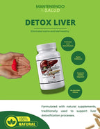 Manteniendo Tu Salud Liver & Gallbladder Cleanse - 90 Vegetarian Capsules - image 4