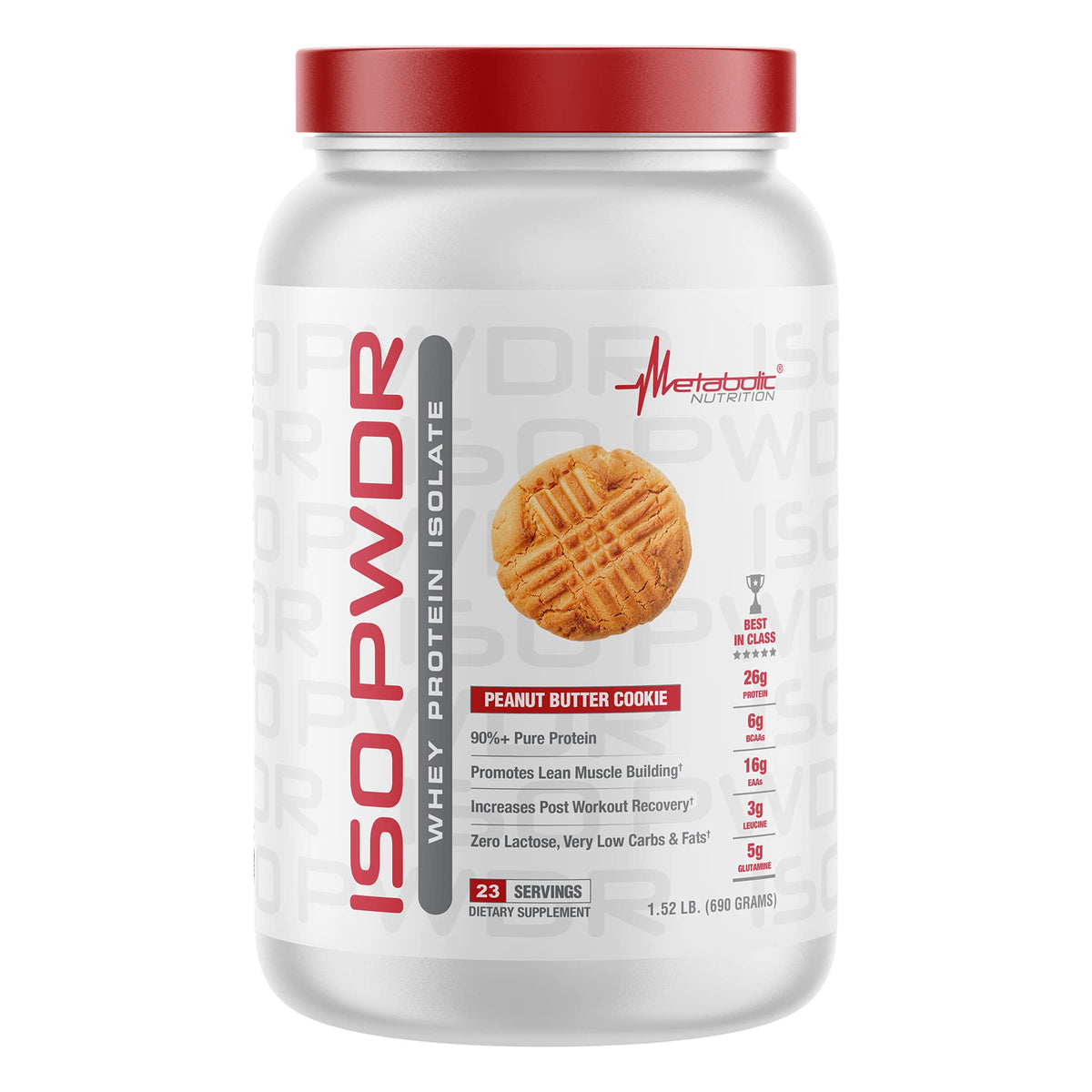 Metabolic Nutrition Whey Protein Isolate ISO PWDR