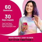 Vegavero Potassium Magnesium Gummies - Magnesium Glycinate Gummies